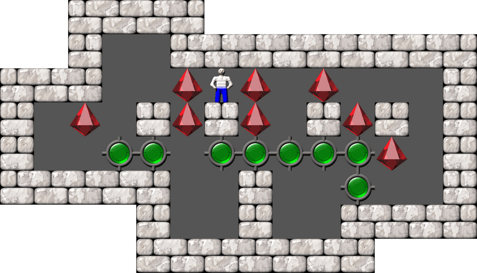 Sokoban Serg Belyaev 6 level 24